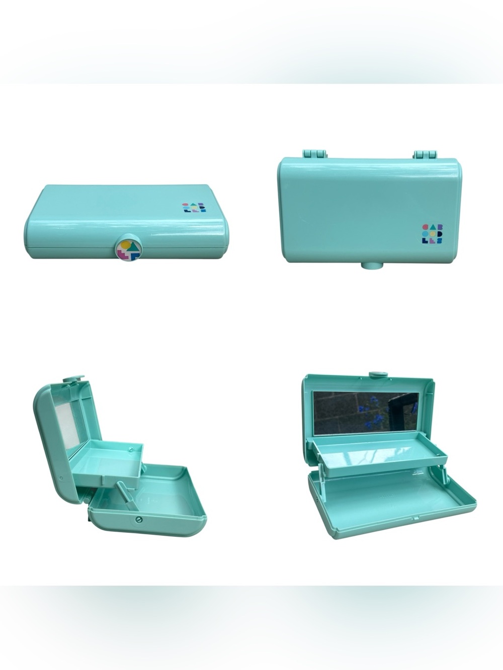 Vintage Travel Caboodles Take it Tote Compact Makeup Holder